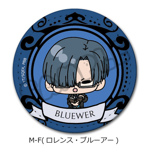 『黒執事 -寄宿学校編-』レザーバッジ(丸形) M-F ロレンス・ブルーアー